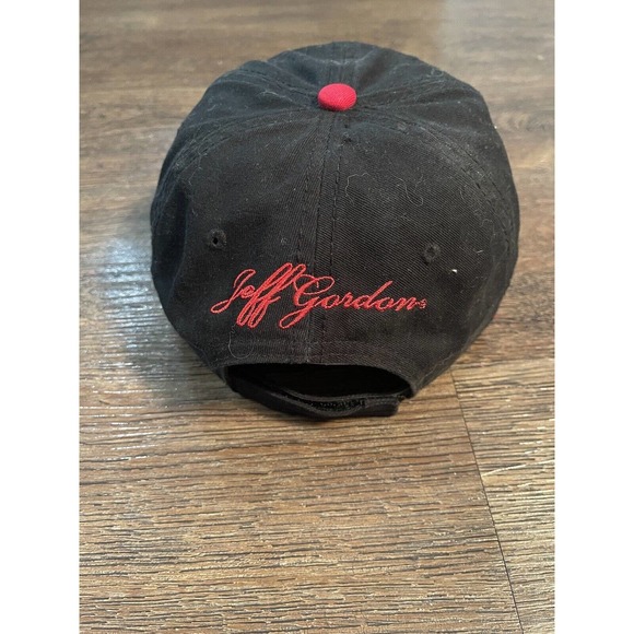 Jeff Gordon 24 Cap Nascar Racing Hat Dupont Chase Authentic’s Black And Red - Picture 3 of 8